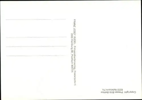 Ak Moderator Wolfhard Kuhlins, Portrait, Autogramm