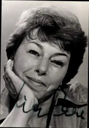 Ak Schauspielerin Lia Pahl, Portrait, Autogramm