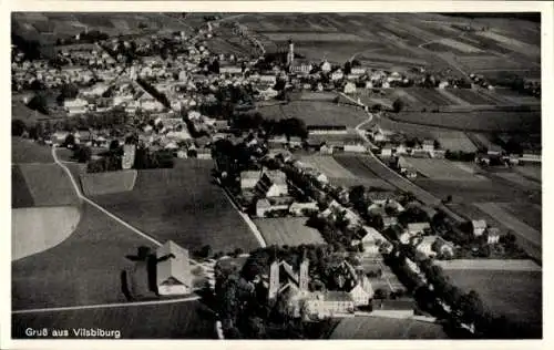 Ak Vilsbiburg in Niederbayern, Fliegeraufnahme