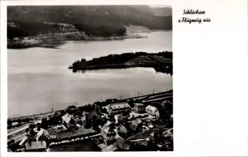 Ak Schluchsee im Schwarzwald, Fliegeraufnahme