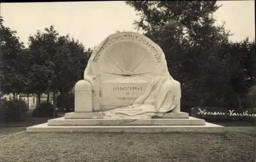 Foto Ak Bischwiller Bischweiler Elsass Bas Rhin, Ansicht vom Kriegerdenkmal