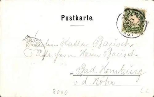 Künstler Ak München Bayern, Die Krone Schäfflertanz, Volksfest, Reifschwingen, Nr. 643