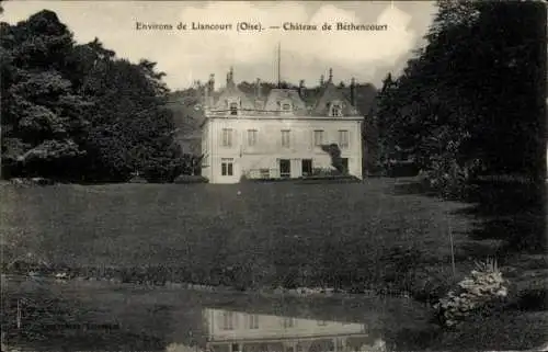 Ak Liancourt Oise, Chateau de Bethencourt