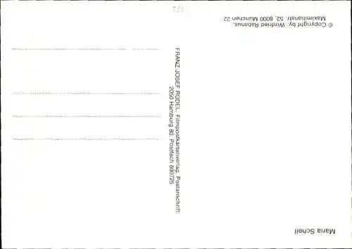 Ak Schauspielerin Maria Schell, Portrait, Halsschmuck, Perlen, Autogramm