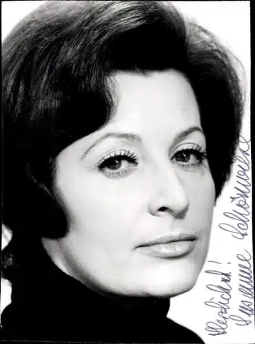Ak Schauspielerin Susanne Schönwiese, Portrait, Autogramm