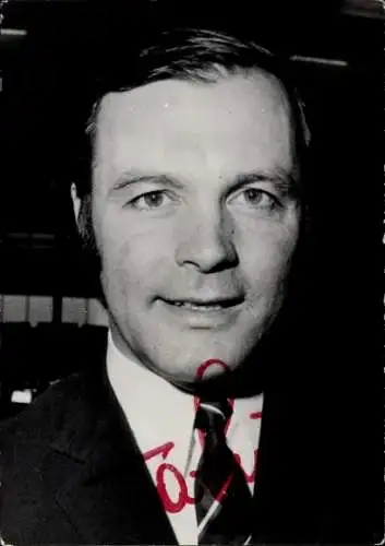 Ak Schauspieler Toni Sailer, Portrait, Autogramm