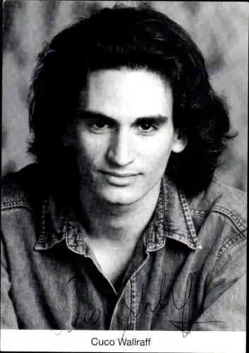 Ak Schauspieler Cuco Wallraff, Portrait, Autogramm
