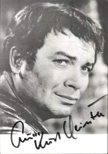 Ak Schauspieler Kurt Heintel, Portrait, Autogramm