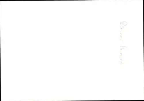 Ak Schauspieler Rainer Hunold, Portrait, Autogramm