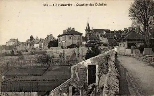 Ak Dammartin Seine et Marne, Quartier des Oulches