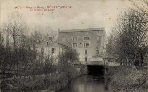 Ak Montry-Conde Seine et Marne, Site du Morin, Le Moulin de Liary