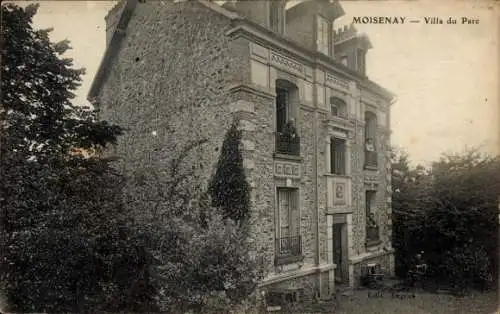 Ak Moisenay Seine et Marne, Villa du Parc