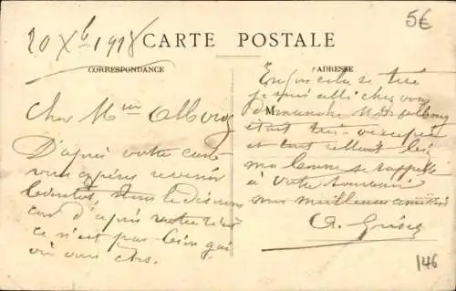 Ak Verneuil sur Seine Yvelines, Chateau des Groues