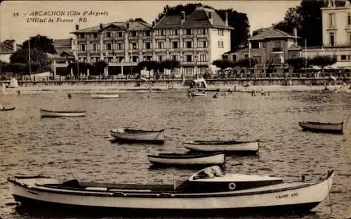 Ak Arcachon Gironde, L'Hotel de France