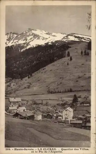 Ak La Clusaz Haute Savoie, Villenviertel, Pic de l’Aiguille