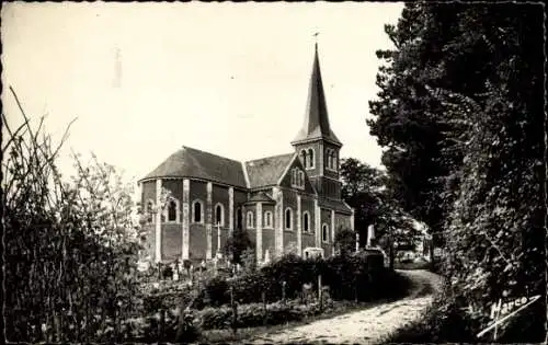 Ak Saint Aubin Routot Seine Maritime, Kirche