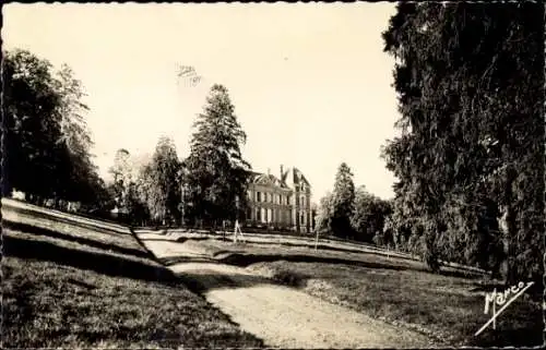 Ak Saint Denis sur Scie Seine Maritime, Schloss