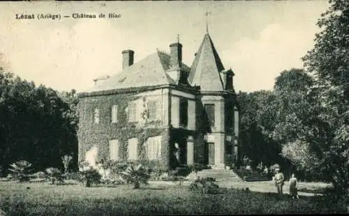 Ak Lézat sur Lèze Ariège, Chateau de Biac