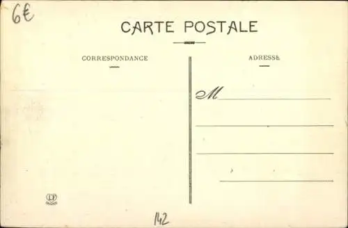 Ak Montgaillard Montgailhard Ariège, Teilansicht