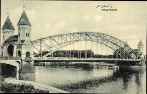 Ak Magdeburg, Königsbrücke