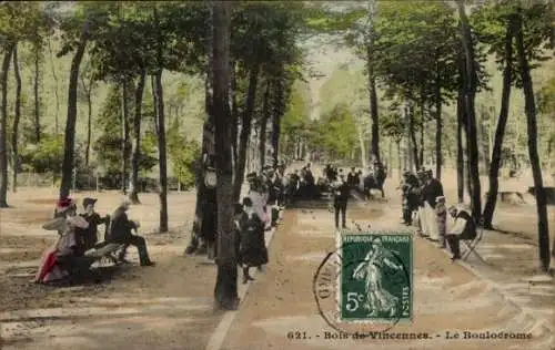 Ak Paris XII Bois de Vincennes, Boulodrome