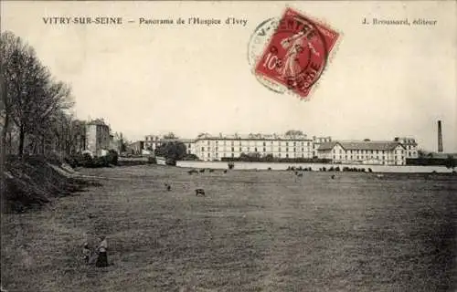 Ak Vitry sur Seine Val de Marne, Hospice d'Ivry