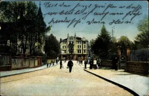 Ak Thionville Diedenhofen Lothringen Moselle, Bahnhofstraße