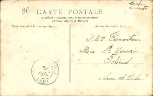 Ak La Souterraine Creuse, Krankenhaus