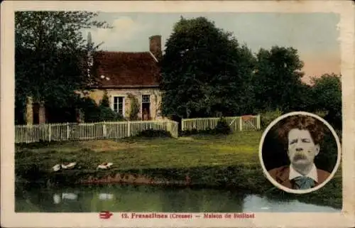 Ak Fresselines Creuse, Maison de Rollinat