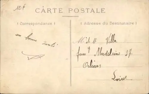 Ak Genouillac Creuse, Altenheim