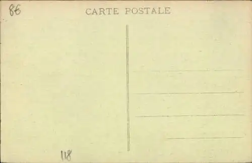 Ak Bonnavaud Creuse, Staudamm der Elektrofabrik