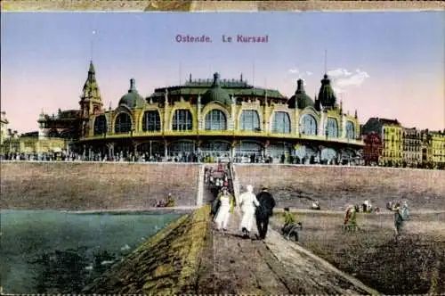 Ak Ostende Ostende Westflandern, Kursaal