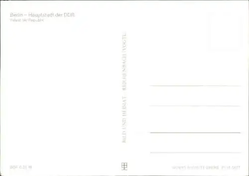 Ak Berlin Mitte, Palast der Republik, Besucher