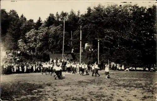 Ak Menschenansammlung, Tanzveranstaltung, 60 jähriges Stiftungsfest 1921