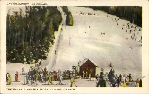 Ak Lac Beauport Quebec, Le Relais, Lake Beauport, Skipiste