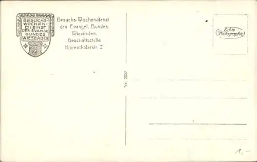 Ak Wiesbaden in Hessen, Stadtpanorama vom Neroberg aus