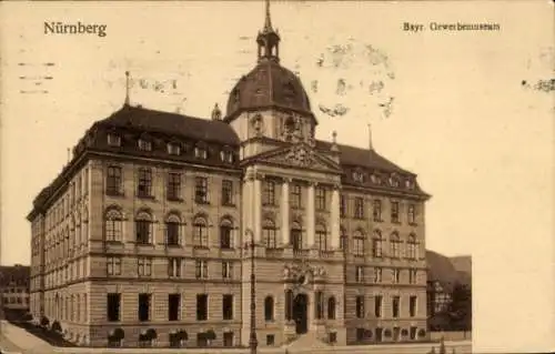 Ak Nürnberg in Mittelfranken, Bayrisches Gewerbemuseum