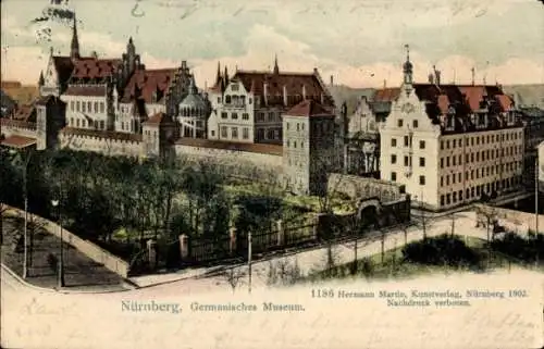 Ak Nürnberg, Germanisches Museum