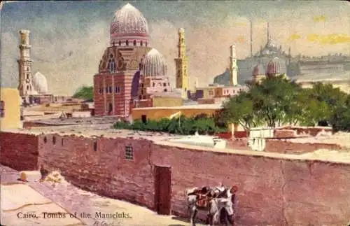 Künstler Ak C., R., Cairo Kairo Ägypten, Mameluckengräber