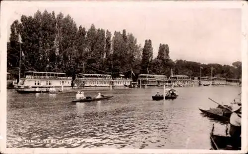 Ak Henley on Thames Oxfordshire England, Hausboot