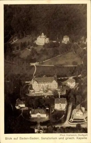 Ak Baden Baden am Schwarzwald, Sanatorium, Griechische Kapelle