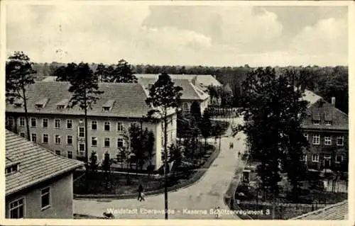 Ak Eberswalde im Kreis Barnim, Kaserne Schützenregiment 3