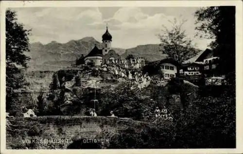 Ak Ötigheim im Schwarzwald, Volksschauspiel