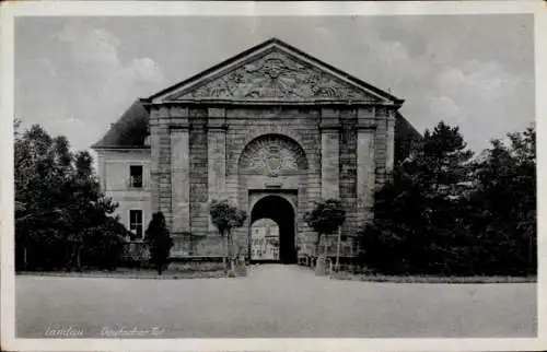 Ak Landau in der Pfalz, Deutsches Tor