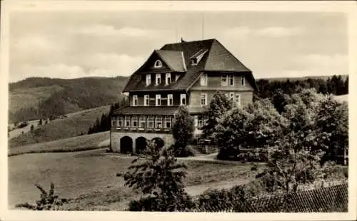 Ak Triberg im Schwarzwald, Geutsche, Hotel und Pension