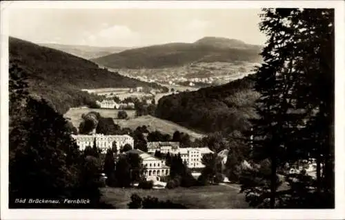 Ak Bad Brückenau im Sinntal Unterfranken, Gesamtansicht