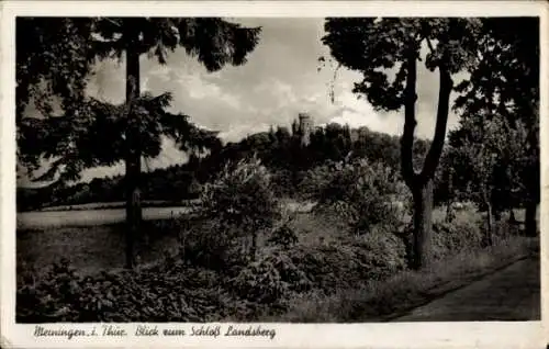 Ak Meiningen in Thüringen, Schloss Landsberg