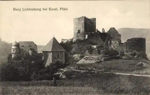 Ak Thallichtenberg in der Pfalz, Burg Lichtenberg