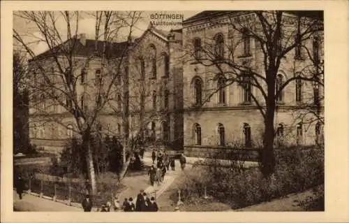 Ak Göttingen, Auditorium, Studenten und Schüler