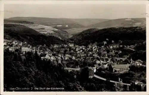 Ak Idar Oberstein an der Nahe, Gesamtansicht